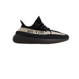 Yeezy size 4 Black and White SPLY-350 Sneakers
